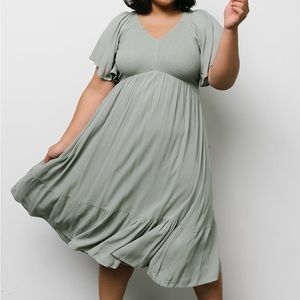 Baltic Born Sage Green Dress
